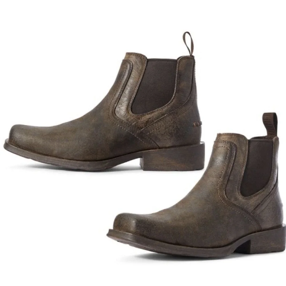 Ariat® Men's Stone Midtown Rambler Square Toe Boots 10031635 Sz-11D New